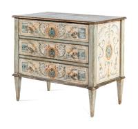 An Italian Painted Commode