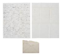 CUSTER, George Armstrong (1839-1876). Autograph letter signed ("Custer"), to Captain George Yates, 7th Cavalry. Fort Yates, Dakota Territory, 11 June 1871.