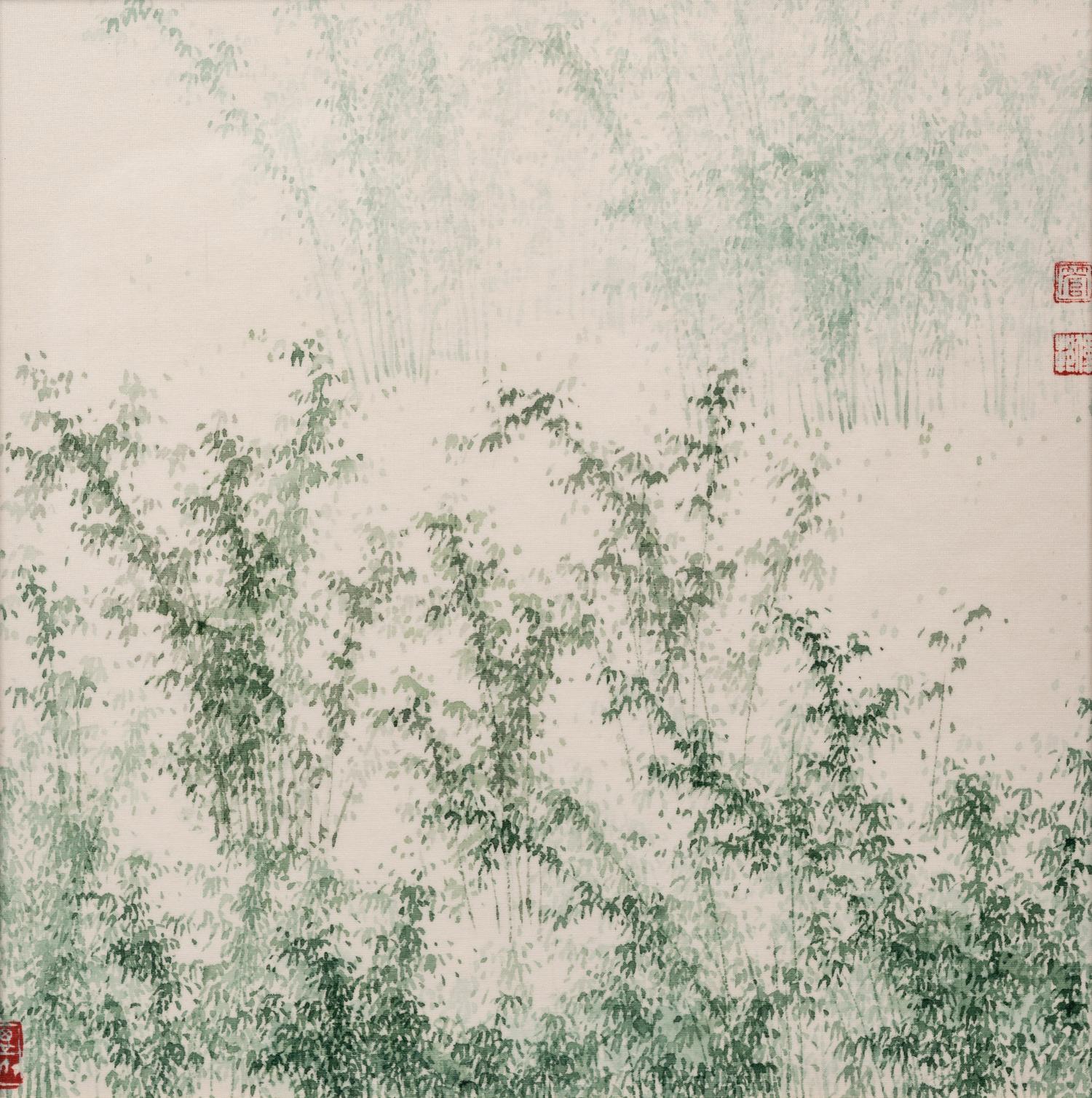 Luxuriant Green (Octaptych)
