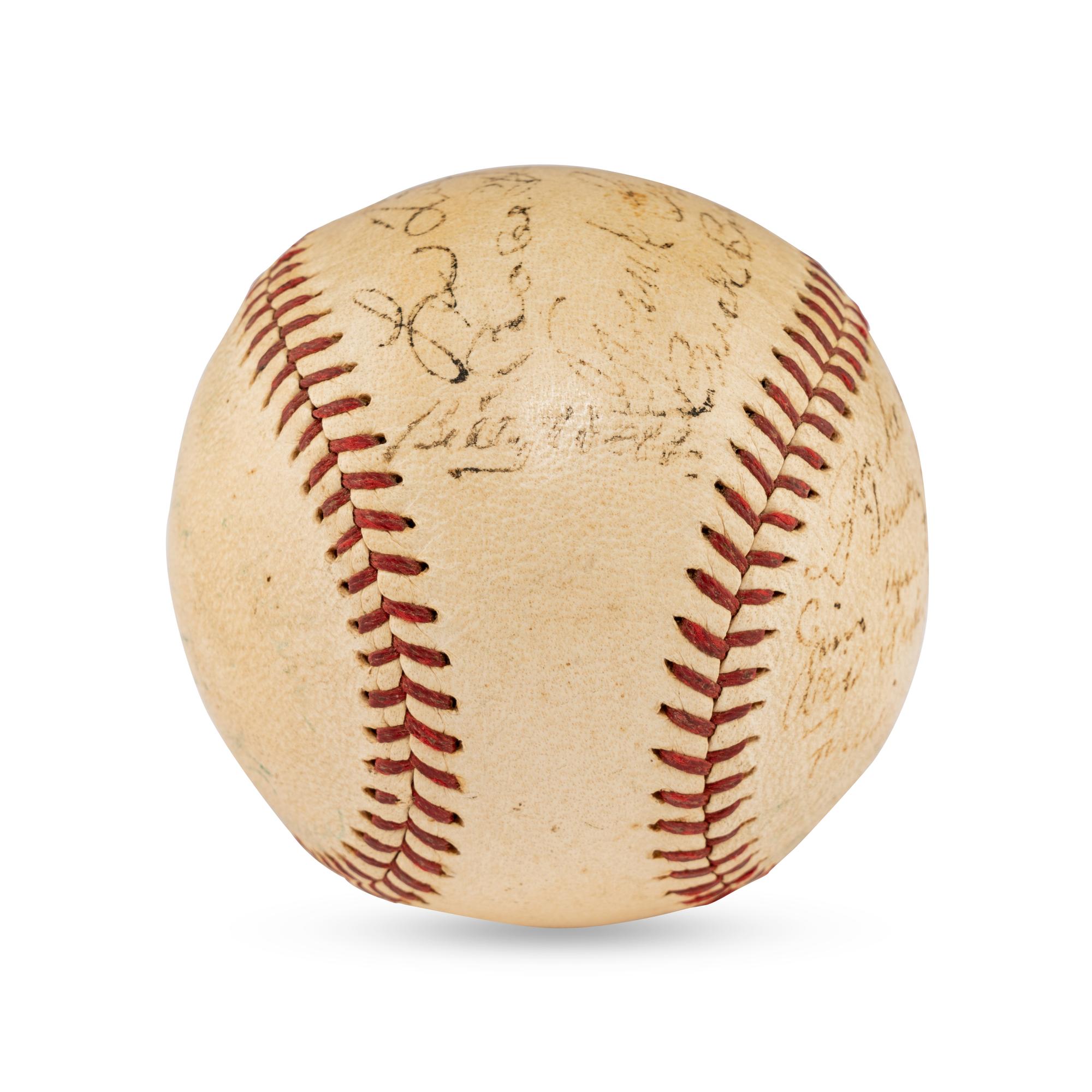 A 1935 Chicago White Sox Team Signed Autograph Baseball