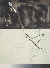 Jasper Johns (American, b. 1930) — Coathanger and Spoon (from Fragments-According to What ) , 1971