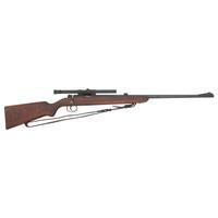 **Mauser Single Shot Bolt Action ES340B .22LR Rifle with Weaver Scope