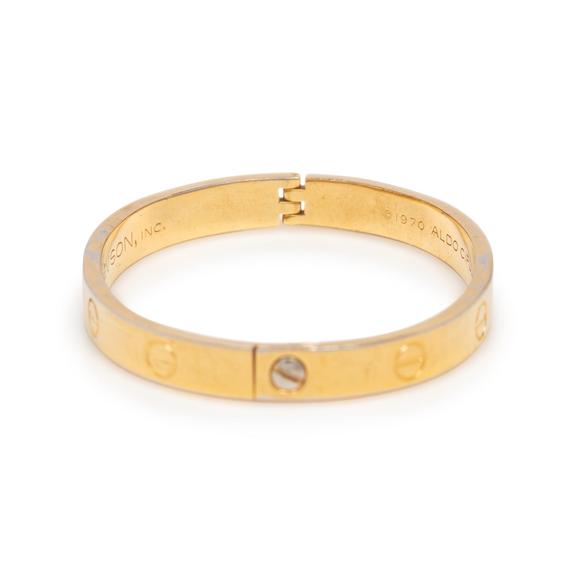Aldo Cipullo, Love Bracelet