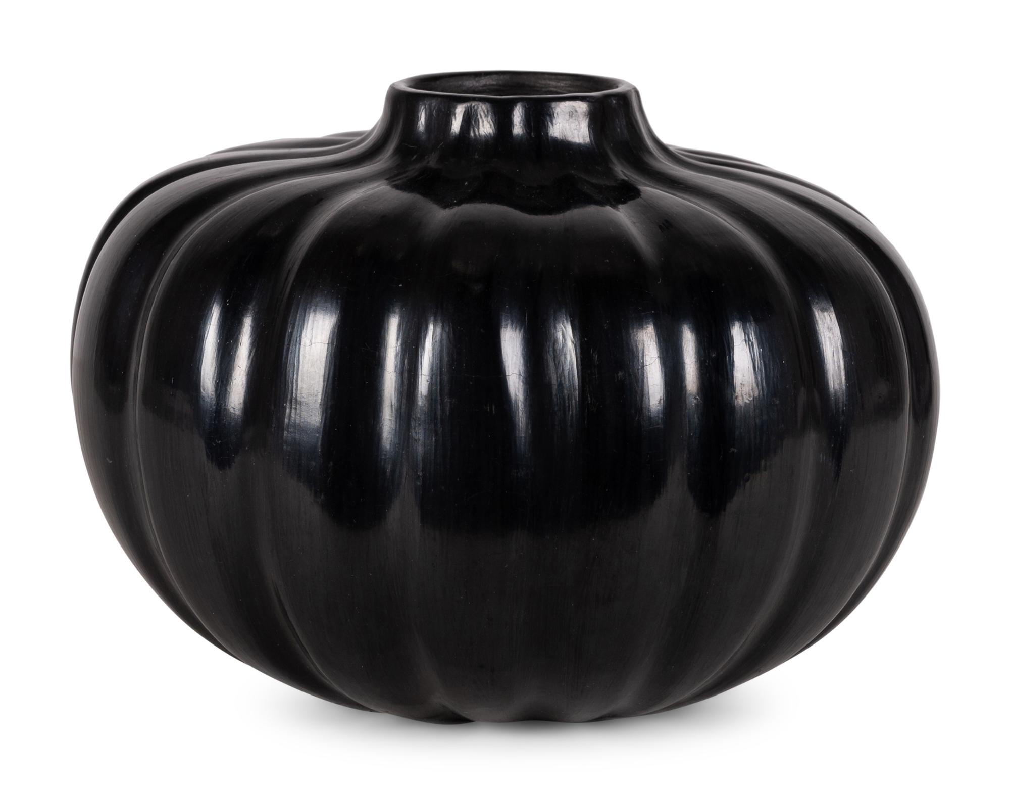 Melon Pottery Jar