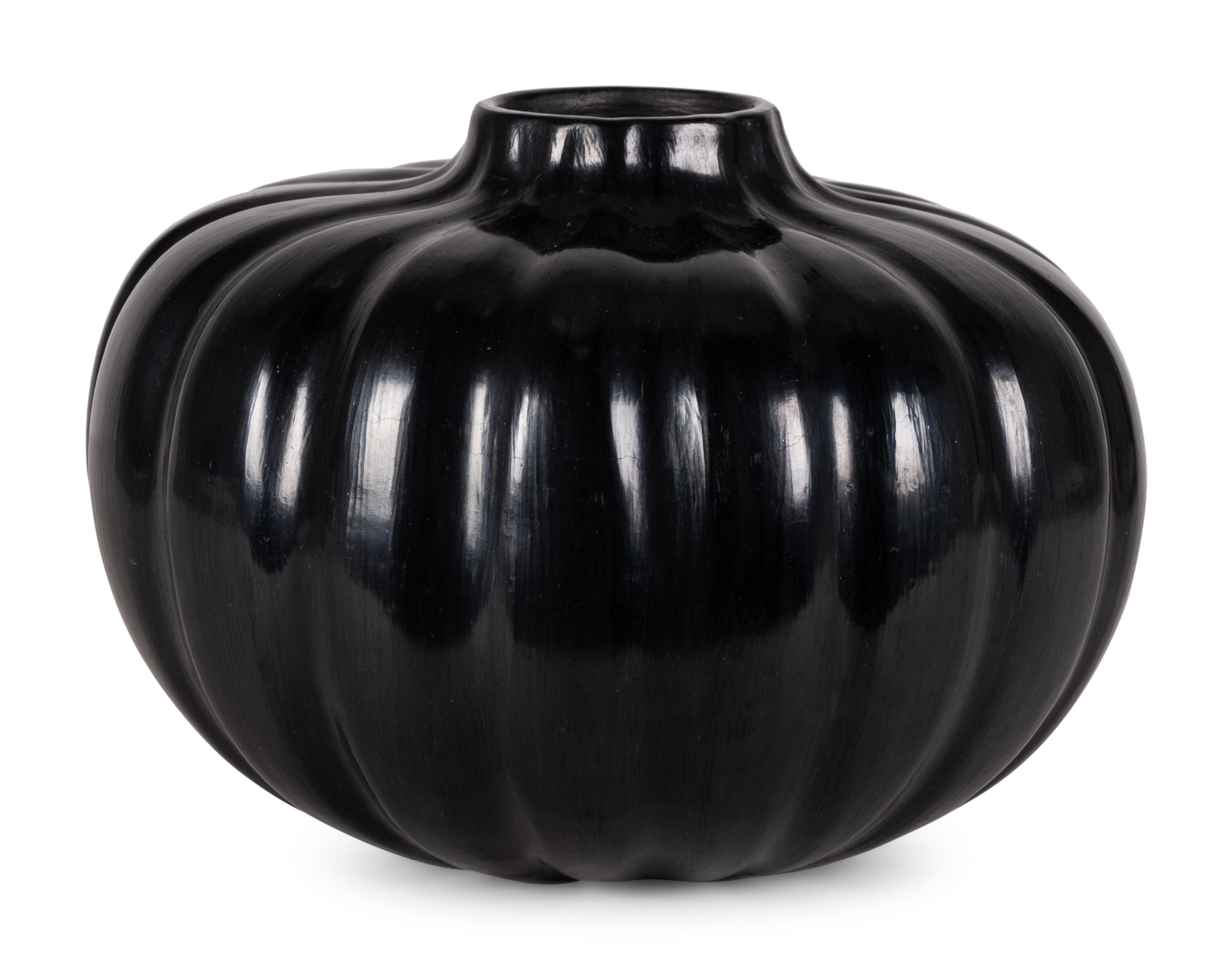 Melon Pottery Jar