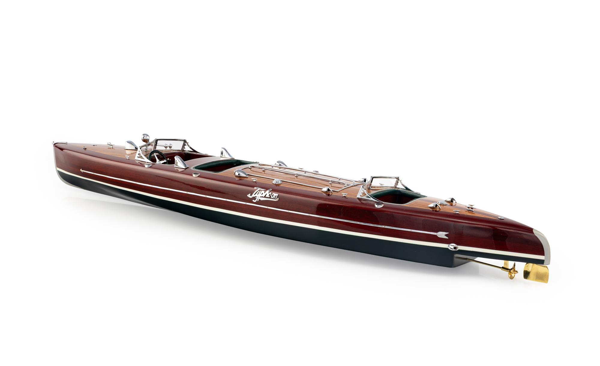 Model Of Edsell Ford's 'Typhoon' Motorboat