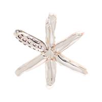 CHRISTOPHER WALLING, MULTIGEM FLOWER BROOCH