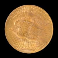 A United States 1907 Saint-Gaudens $20 Gold Coin
