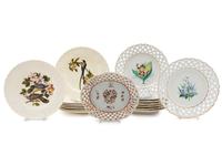 A Group of Porcelain Plates