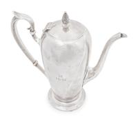 An American Silver Coffee Pot