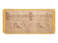 [EARLY PHOTOGRAPHY - SPORTS]. 4 photographs of baseball players, incl. Base Ball Day by Anthony.