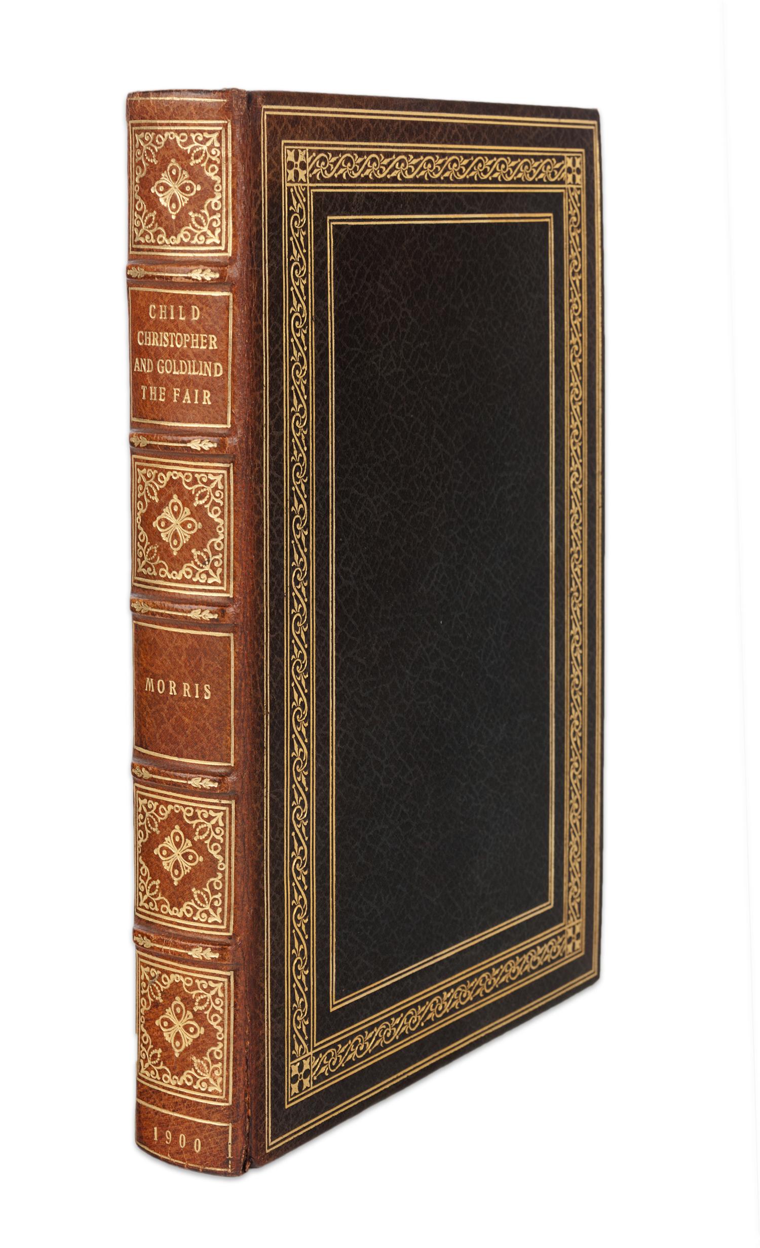 MORRIS, William (1834-1896). Child Christopher and Goldilind the Fair . Portland, Maine: for Thomas B. Mosher, 1900.