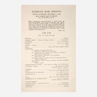[African-Americana] Robinson, Jackie Montgomery Improvement Association Program, signed