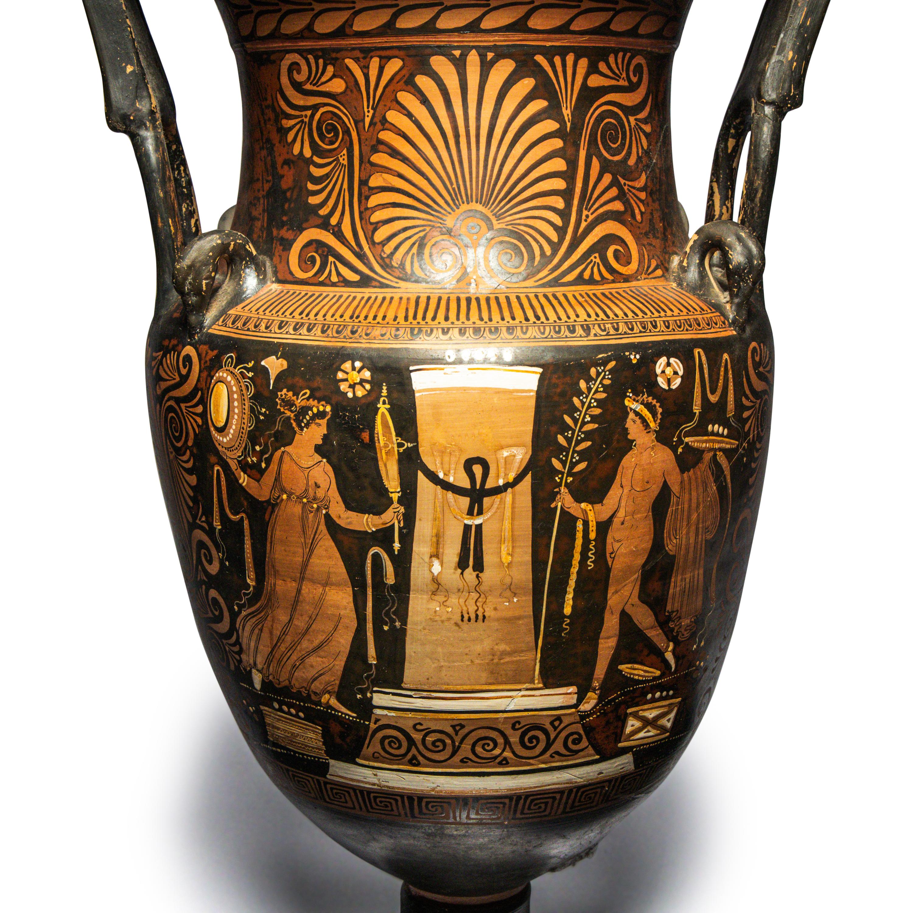 An Apulian Red-Figured Volute Krater