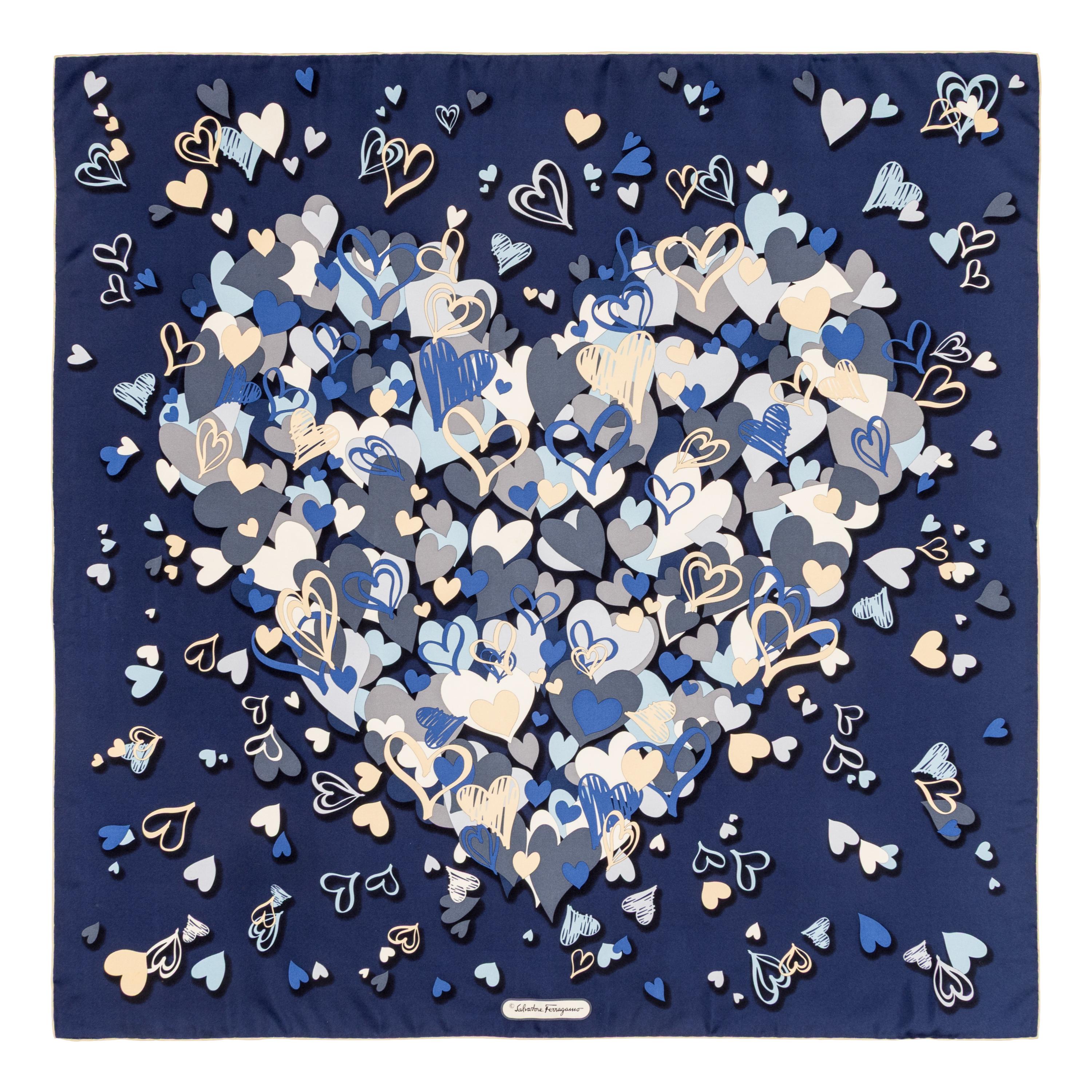 Ferragamo, Four Silk Scarves