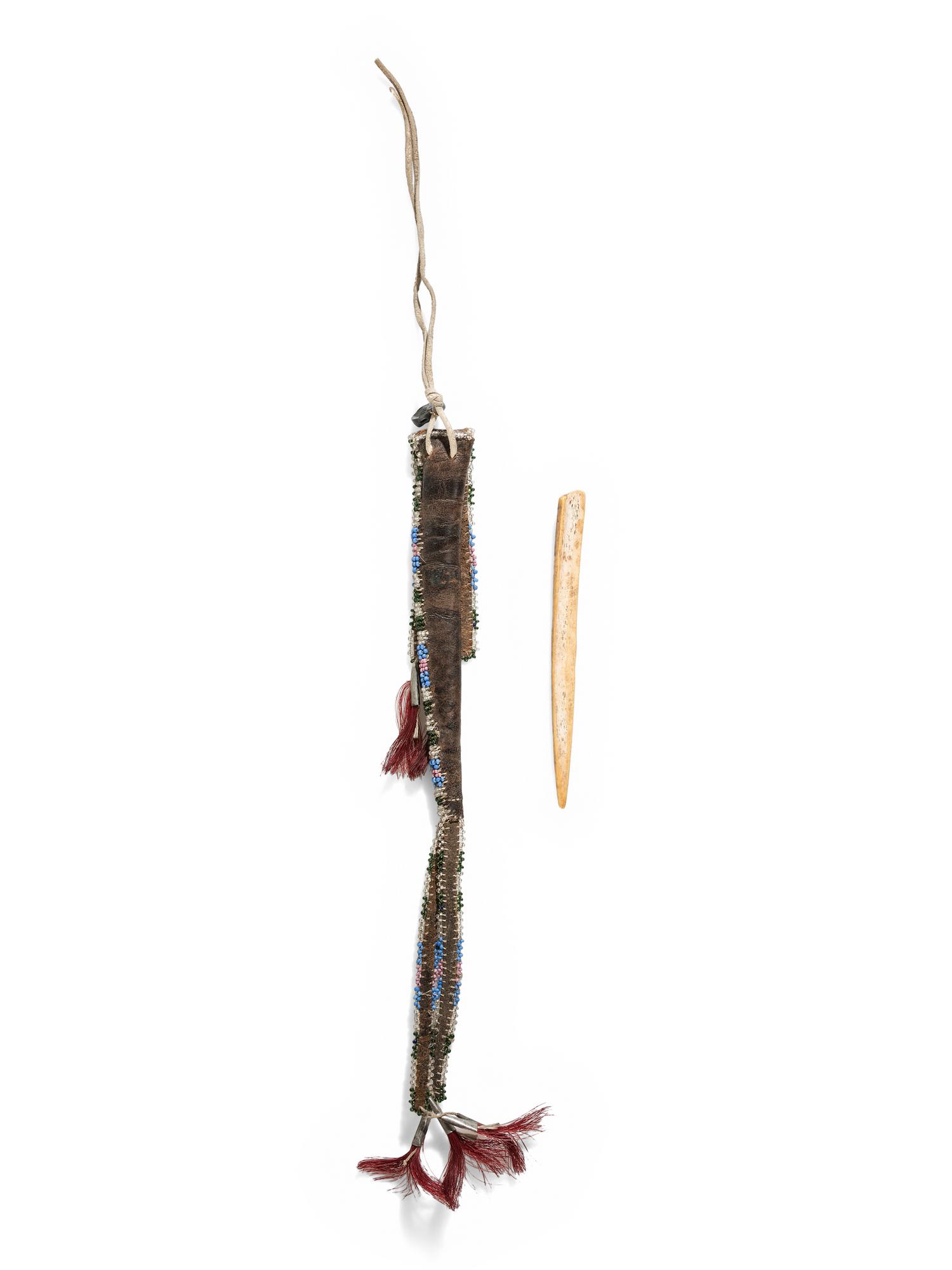 Kiowa Beaded Awl Case