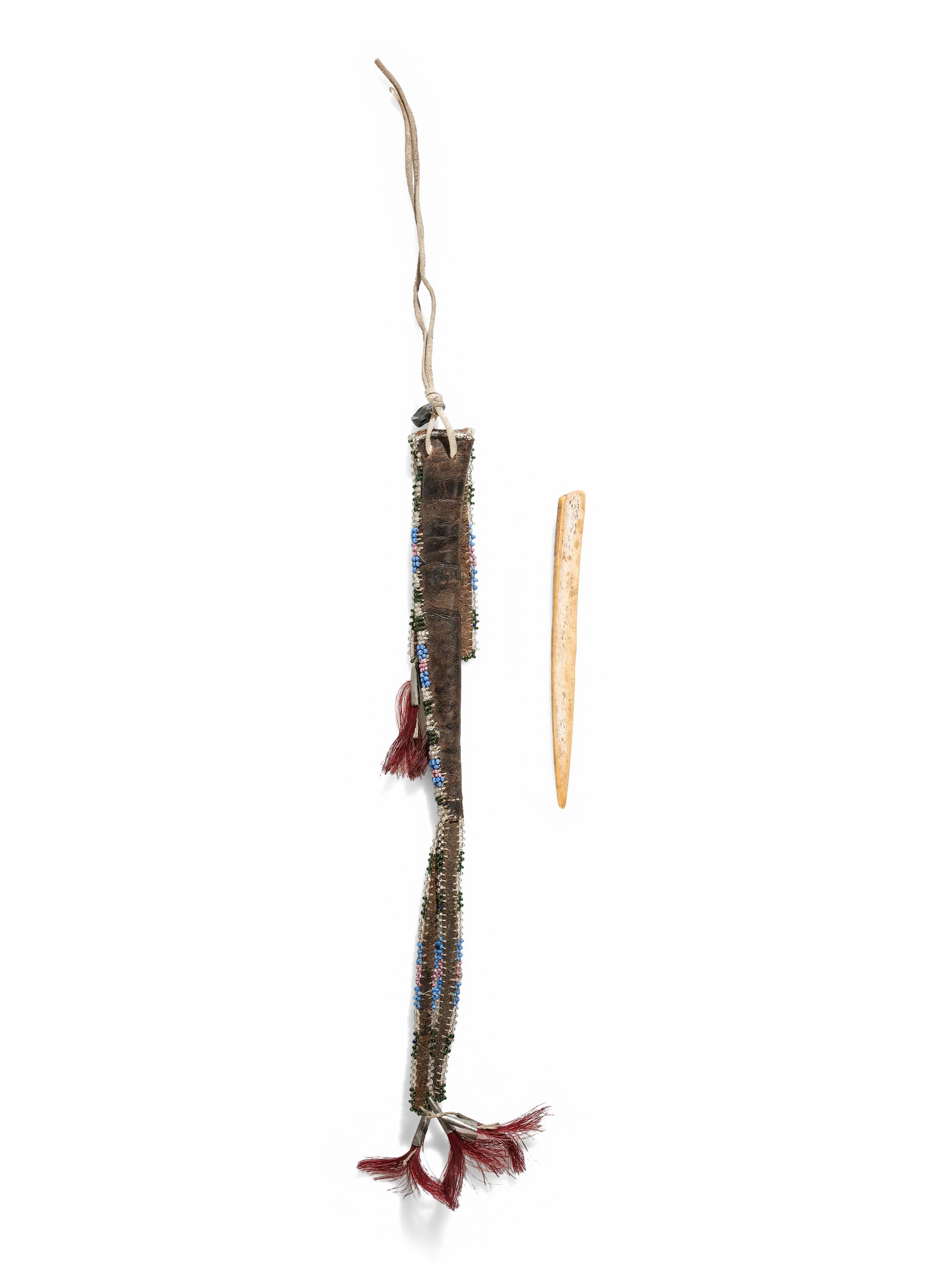 Kiowa Beaded Awl Case