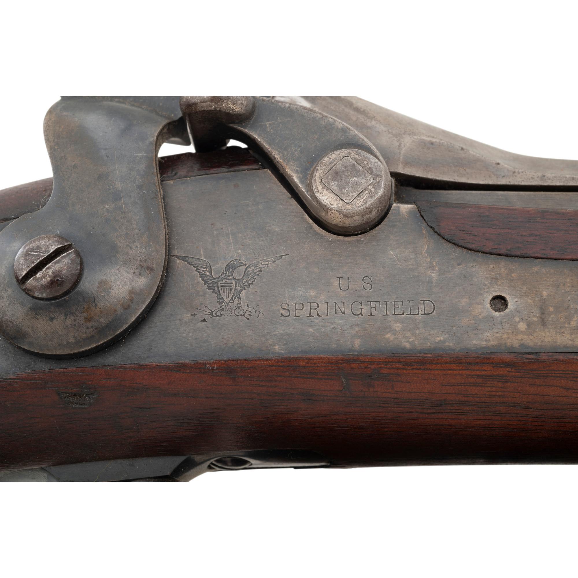 U.S. Springfield Model 1884 Rifle with Barracks Rod