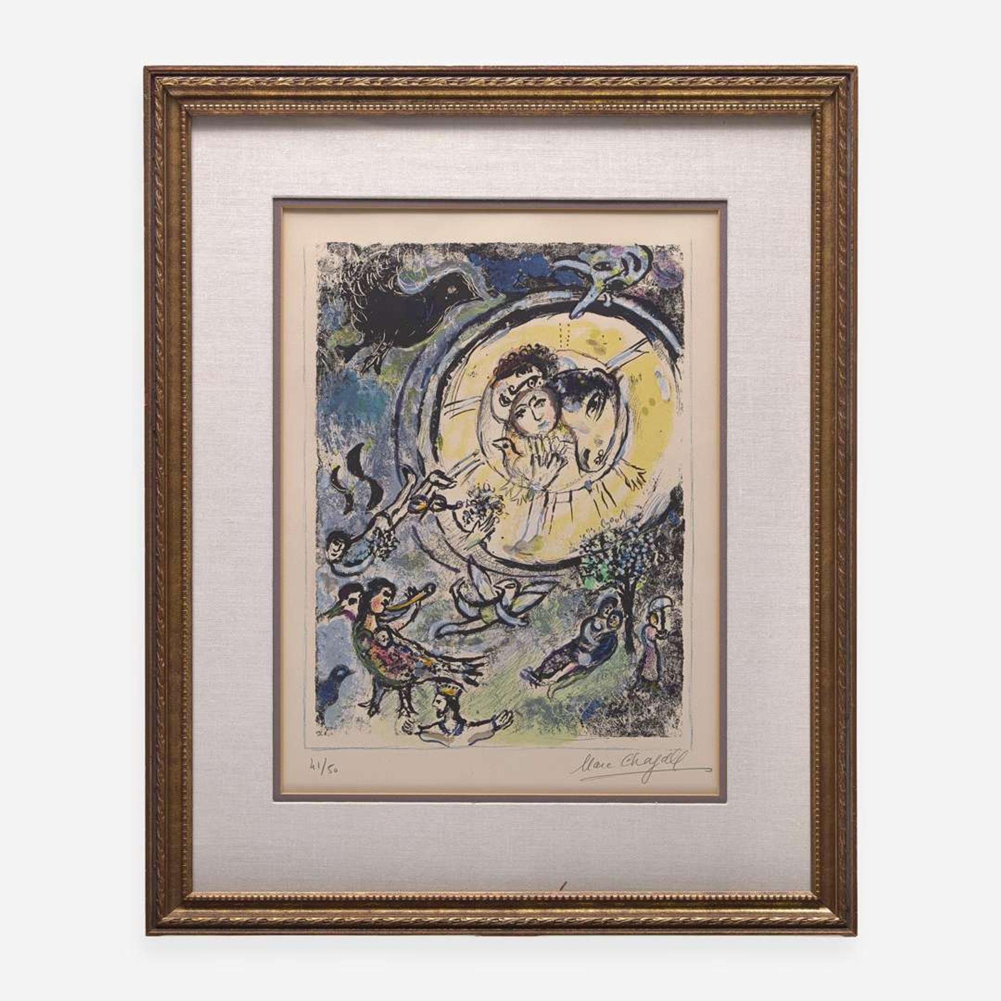 Marc Chagall (French/Russian, 1887-1985) The Magic Flute III