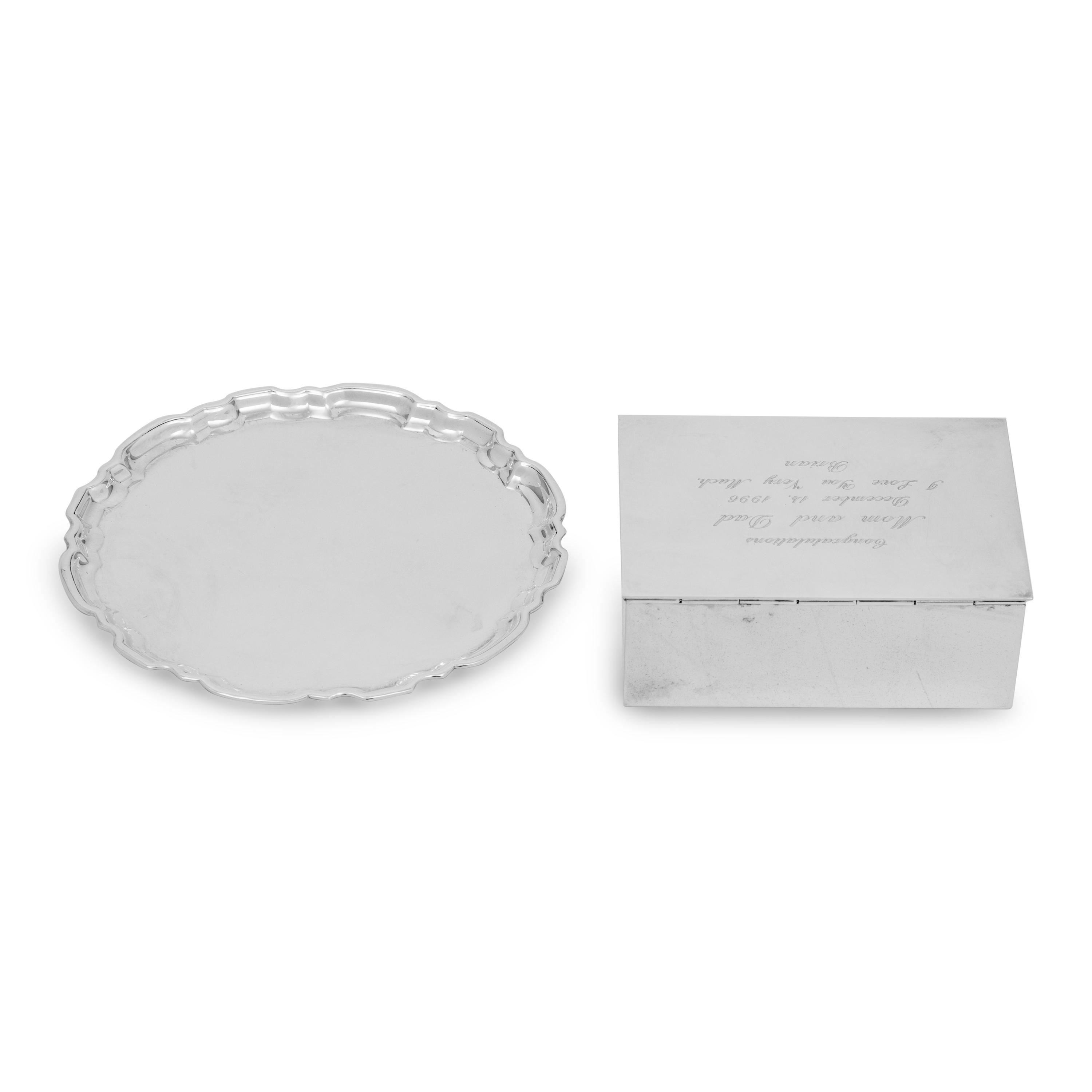Two Tiffany and Co. Silver Articles