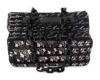 Chanel Printed Canvas Tote Bag, 2005-06