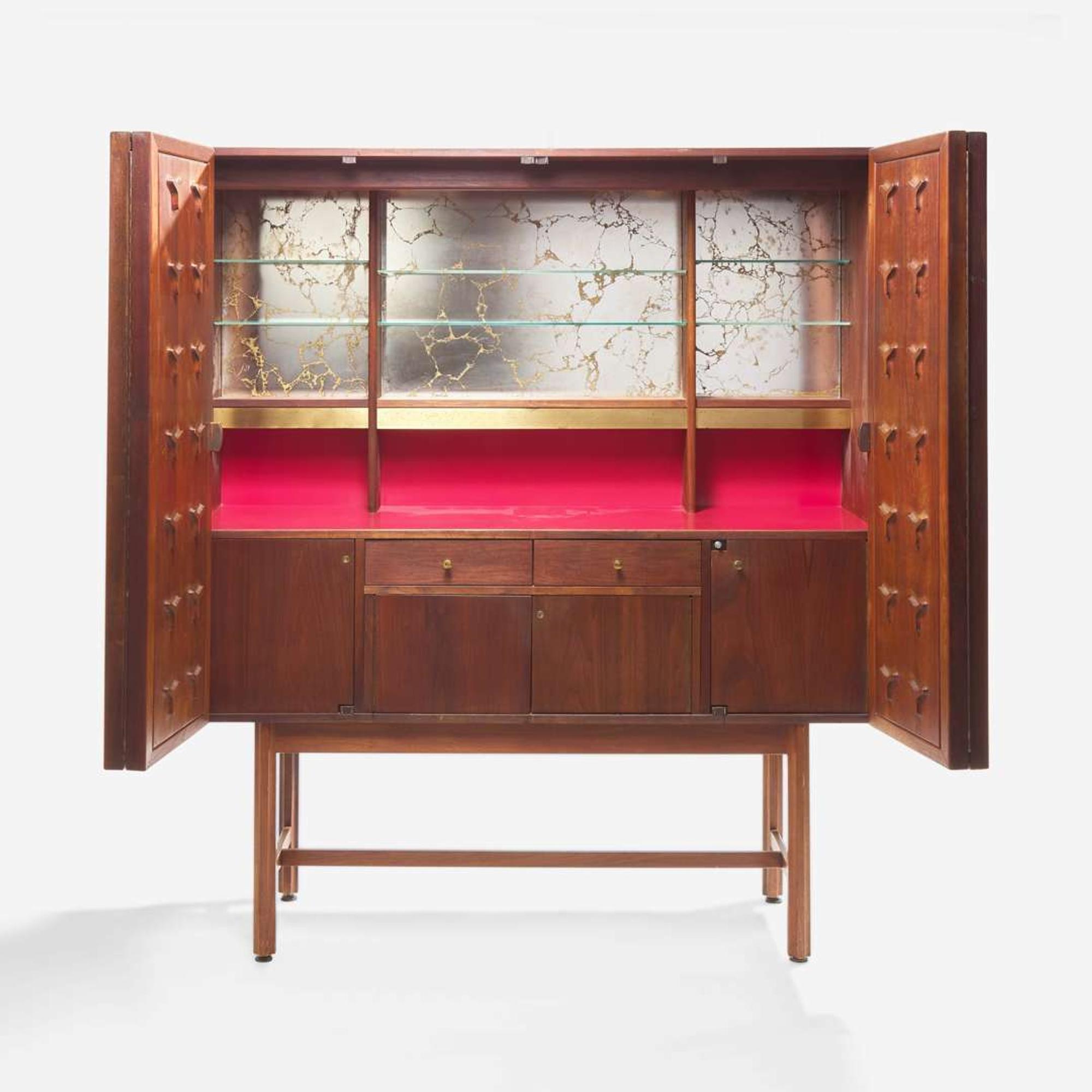 Jorgen Hansen (American, b. Denmark, 1917-2009) and Jens Thuesen (Danish, 20th century) “Futura” Bar Cabinet, Romweber, USA, 1959