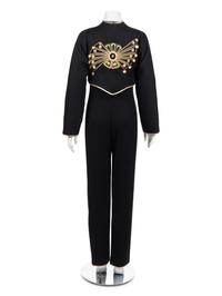 Geoffrey Beene Jumpsuit with Crop Jacket, Fall 1990