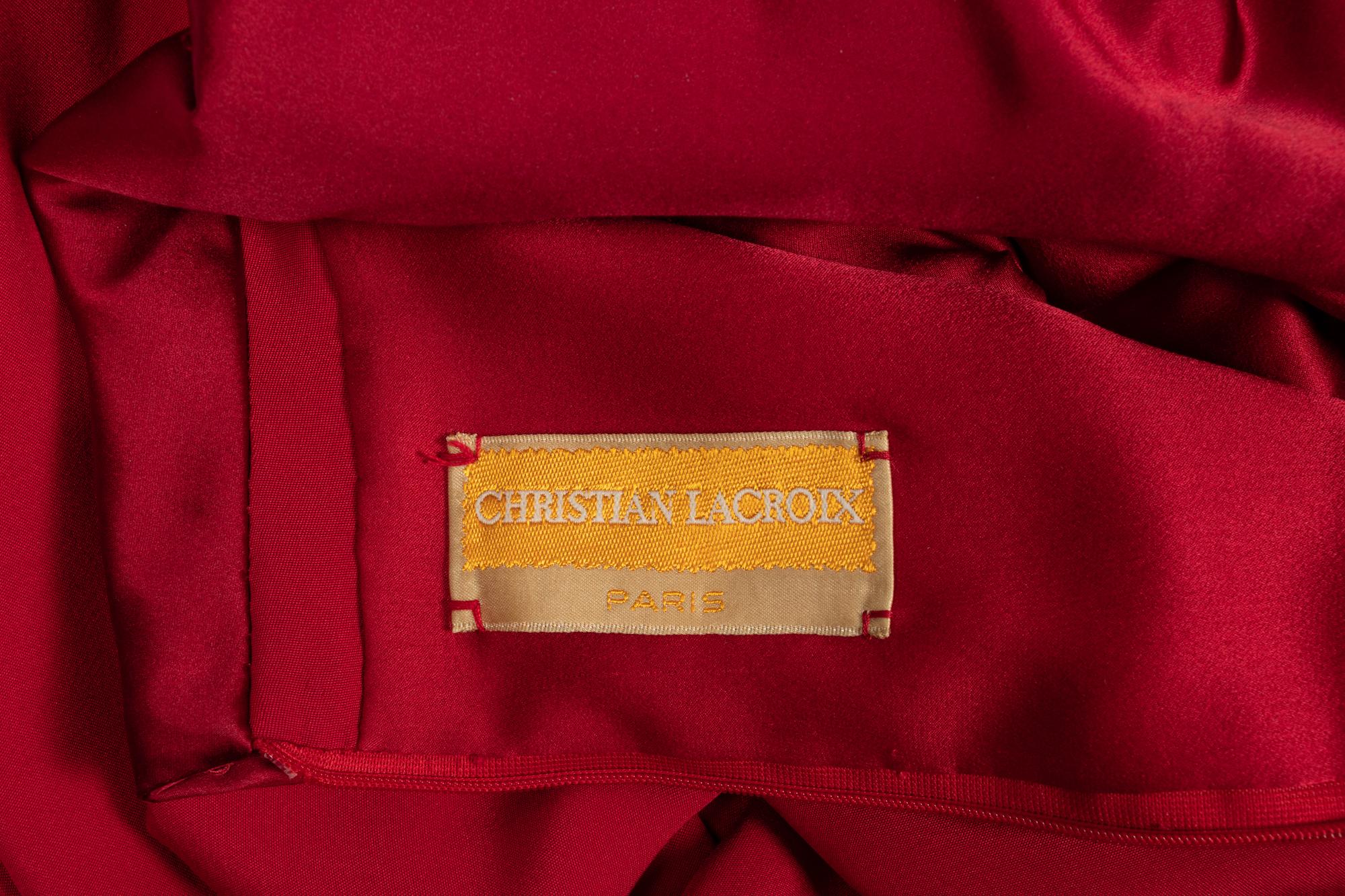 Christian Lacroix Haute Couture Dress, 1990s