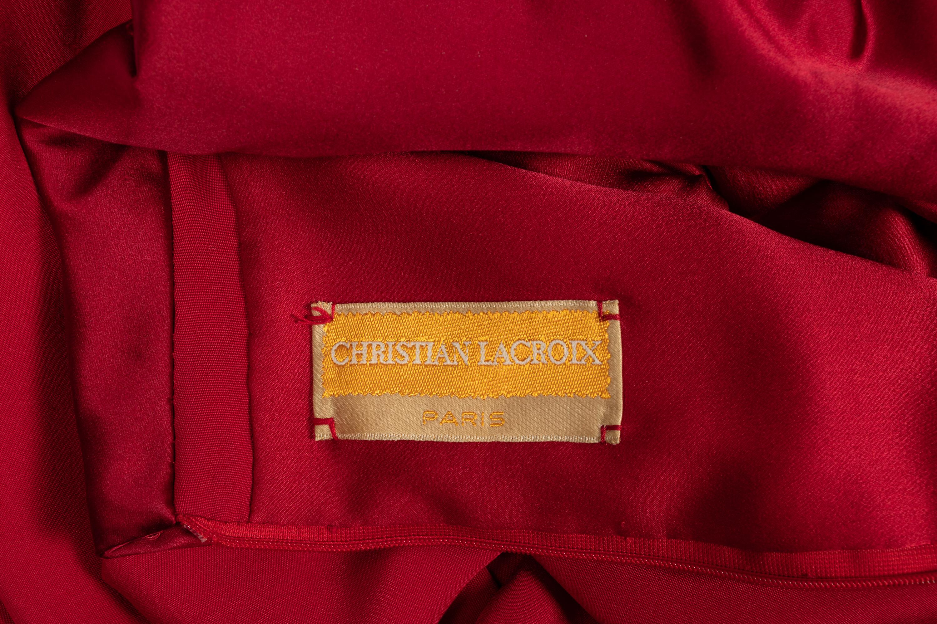 Christian Lacroix Haute Couture Dress, 1990s