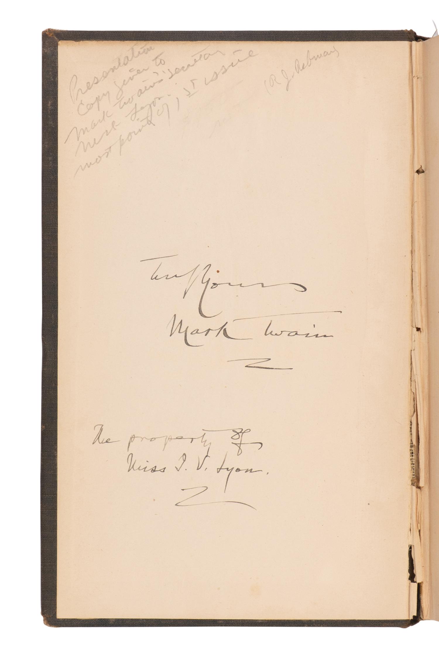 CLEMENS, Samuel L. ("Mark Twain") (1835-1910). A Tramp Abroad . Hartford: American Publishing Company, 1880.