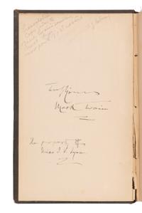 CLEMENS, Samuel L. ("Mark Twain") (1835-1910). A Tramp Abroad . Hartford: American Publishing Company, 1880.