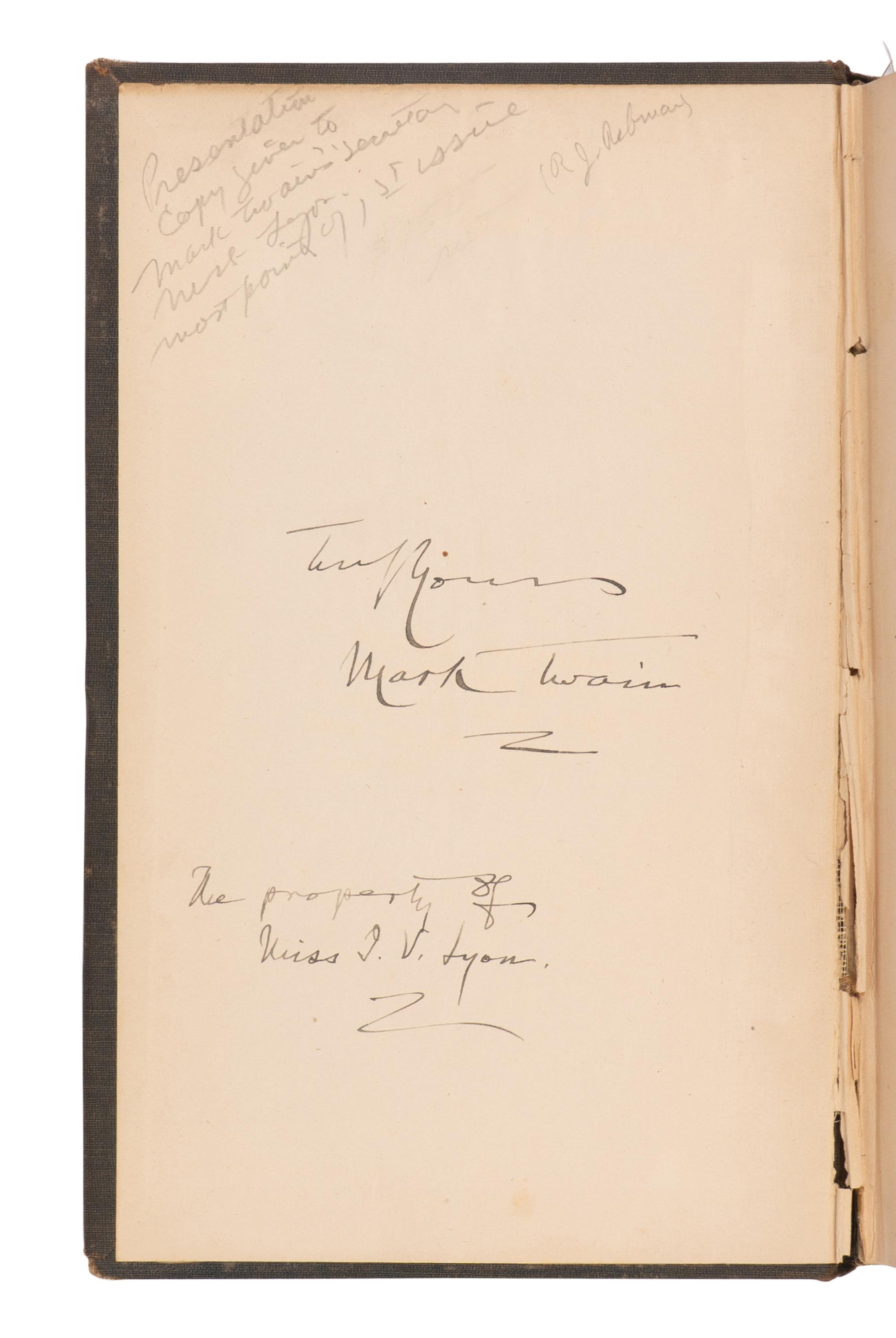 CLEMENS, Samuel L. ("Mark Twain") (1835-1910). A Tramp Abroad . Hartford: American Publishing Company, 1880.