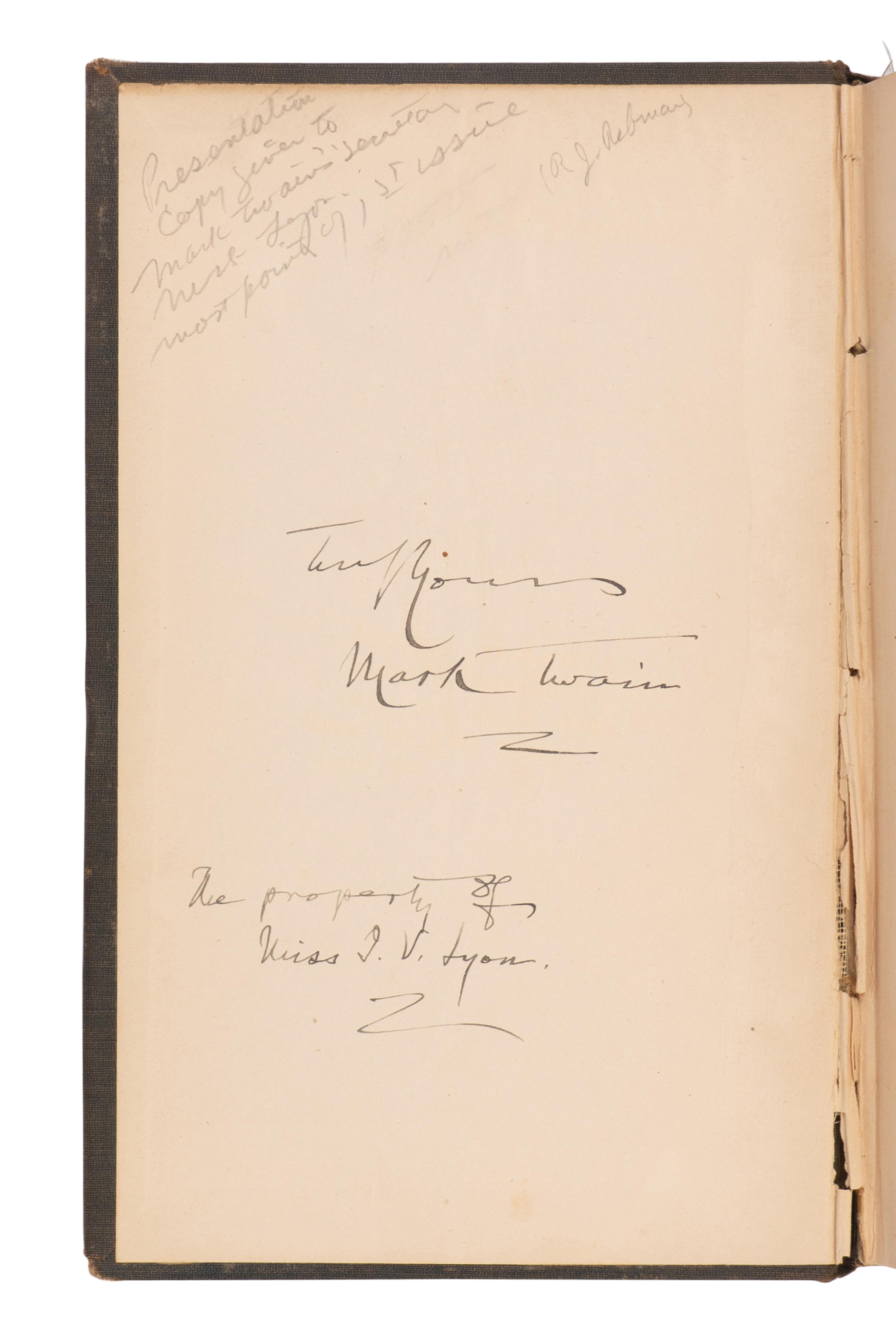CLEMENS, Samuel L. ("Mark Twain") (1835-1910). A Tramp Abroad . Hartford: American Publishing Company, 1880.