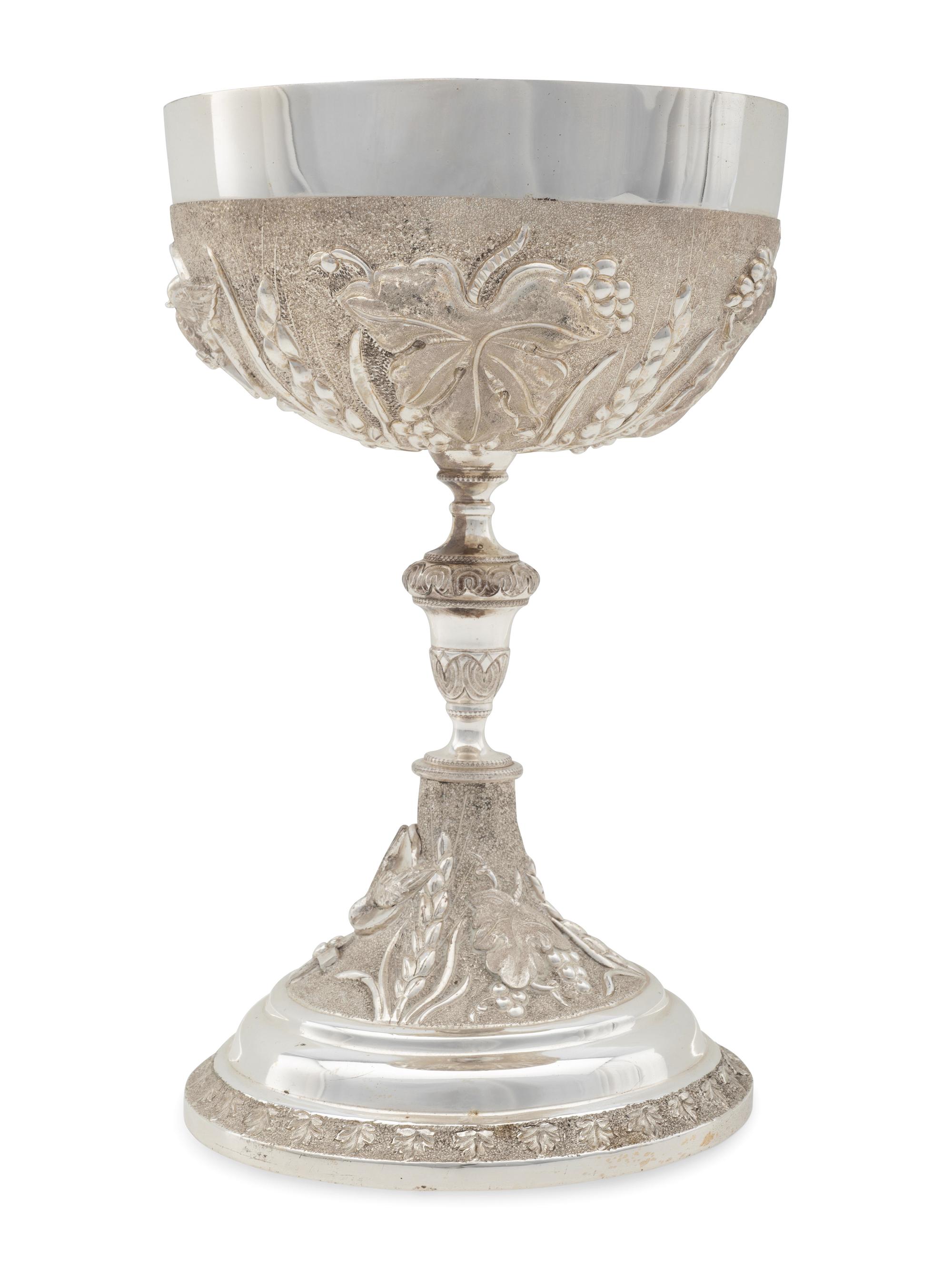 A Mexican Silver Chalice