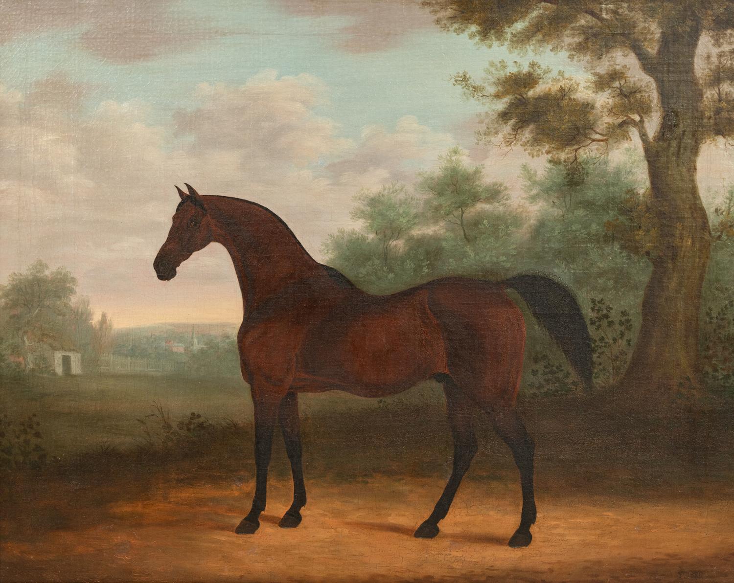 Bay Hunter in a Landscape