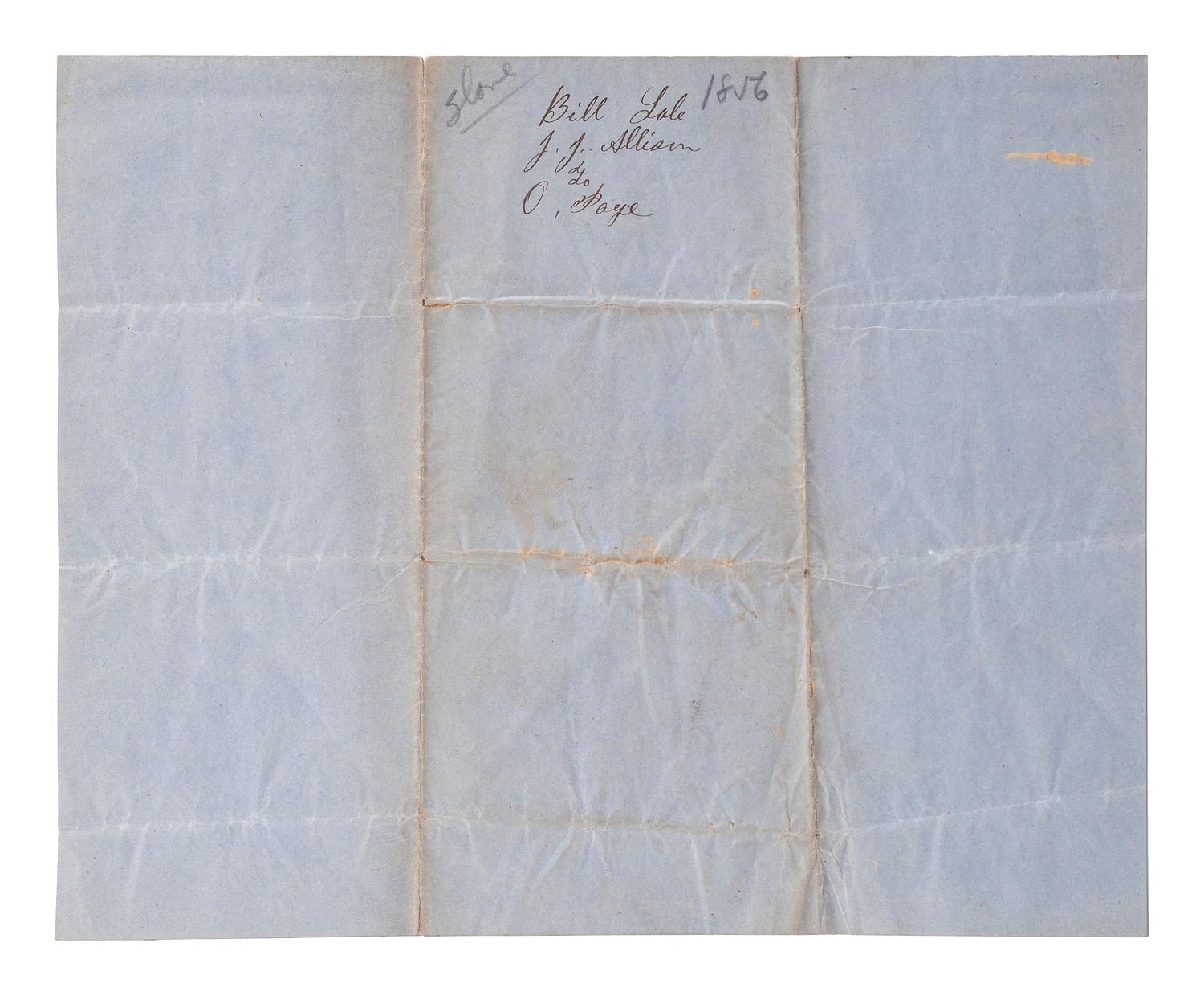 [SLAVERY & ABOLITION]. Manuscript bill of sale for enslaved woman named "Chany" and her infant child "Edith." Orange County, NC, 8 March 1856.