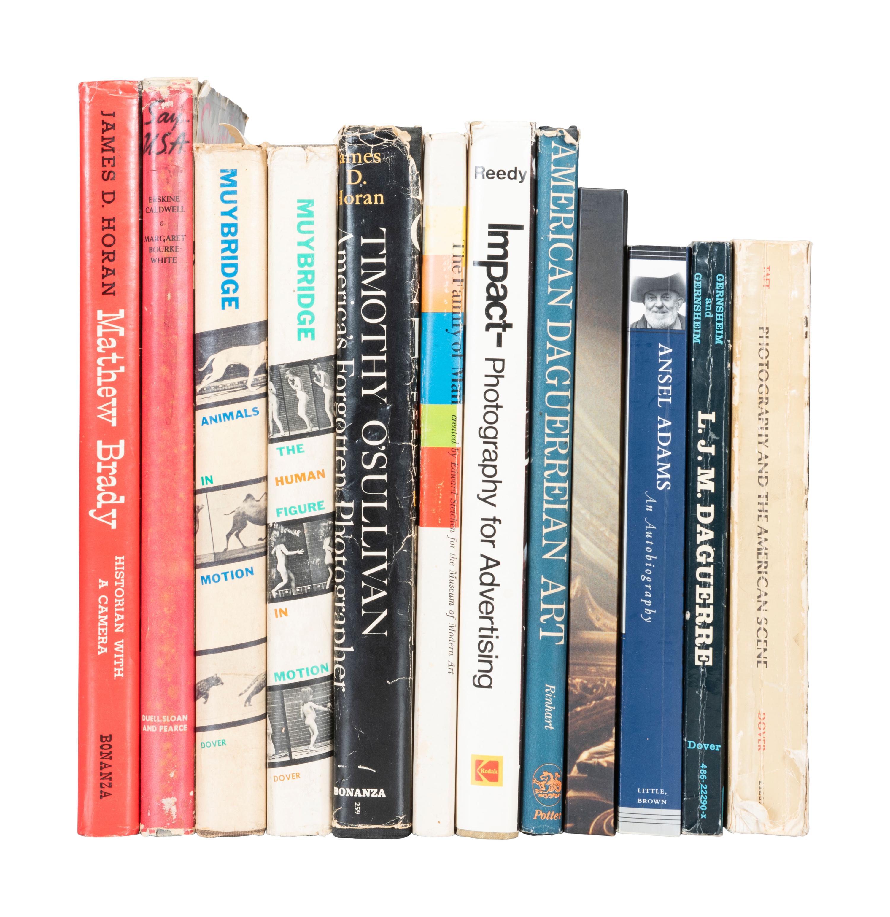 [EARLY PHOTO] 23 works related to the history of photography, celebrated photographers, and travel.