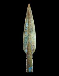 A Greek Bronze Spear Point