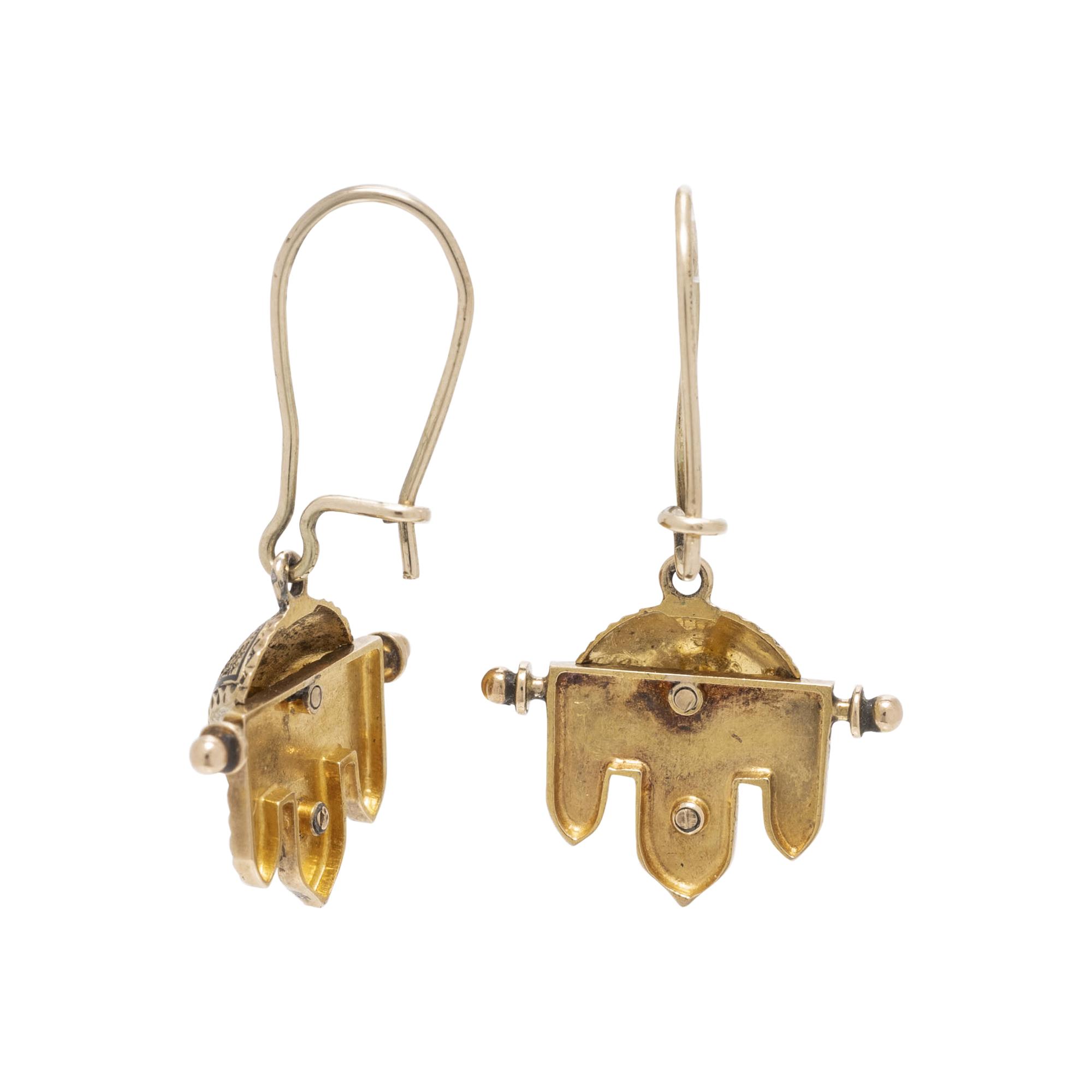 VICTORIAN, TAILLE D'EPARGNE ENAMEL SET