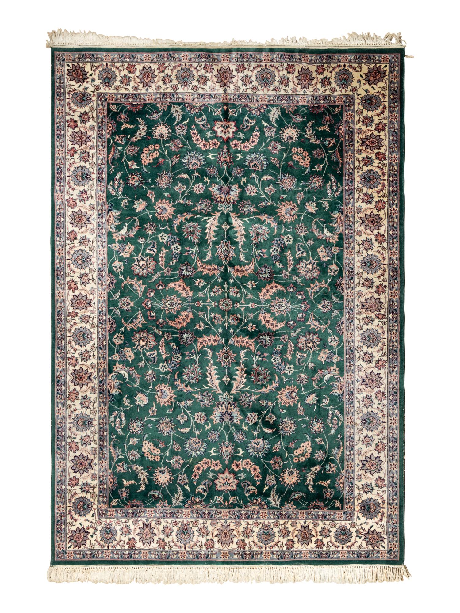 A Kashan Wool Rug