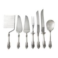 An American Silver Flatware Service – Grand Baroque Pattern, by Wallace