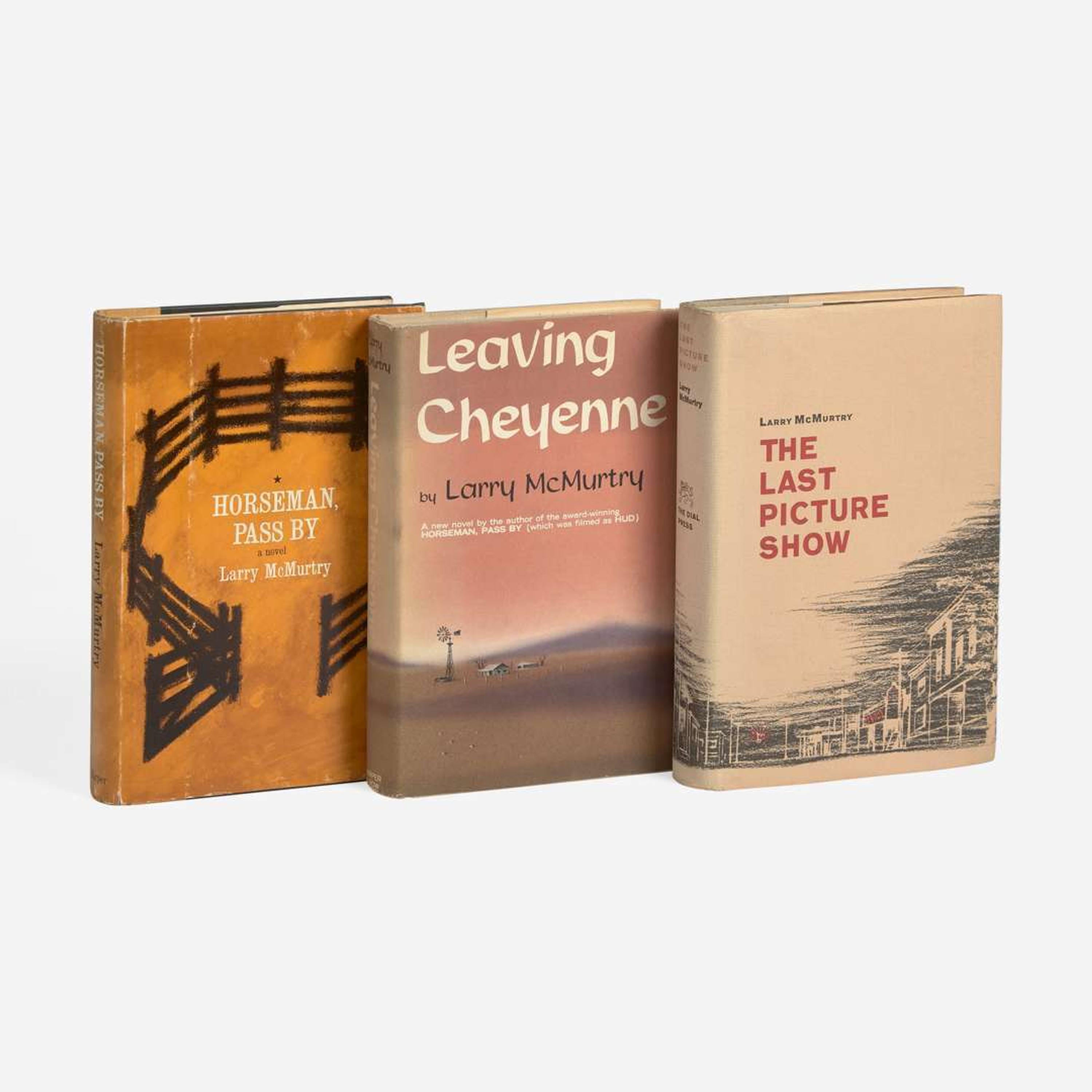 [Literature] McMurtry, Larry Group of 3 First Editions