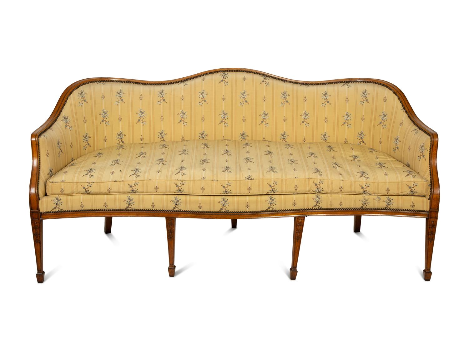 An English Elm Sofa