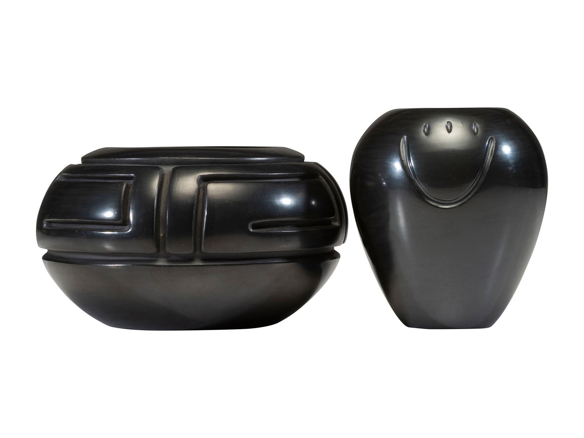 Blackware Pottery 1985 and 1994