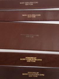 Five Kieselstein-Cord Sterling Silver Belts
