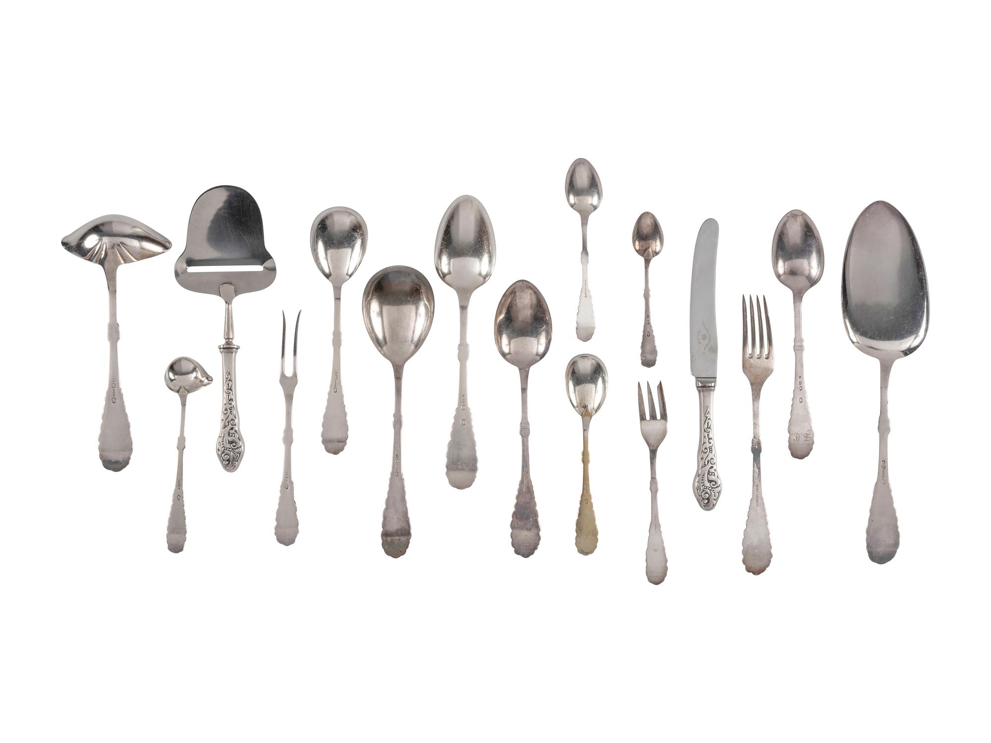 Tang Flatware Service, Circa 1905