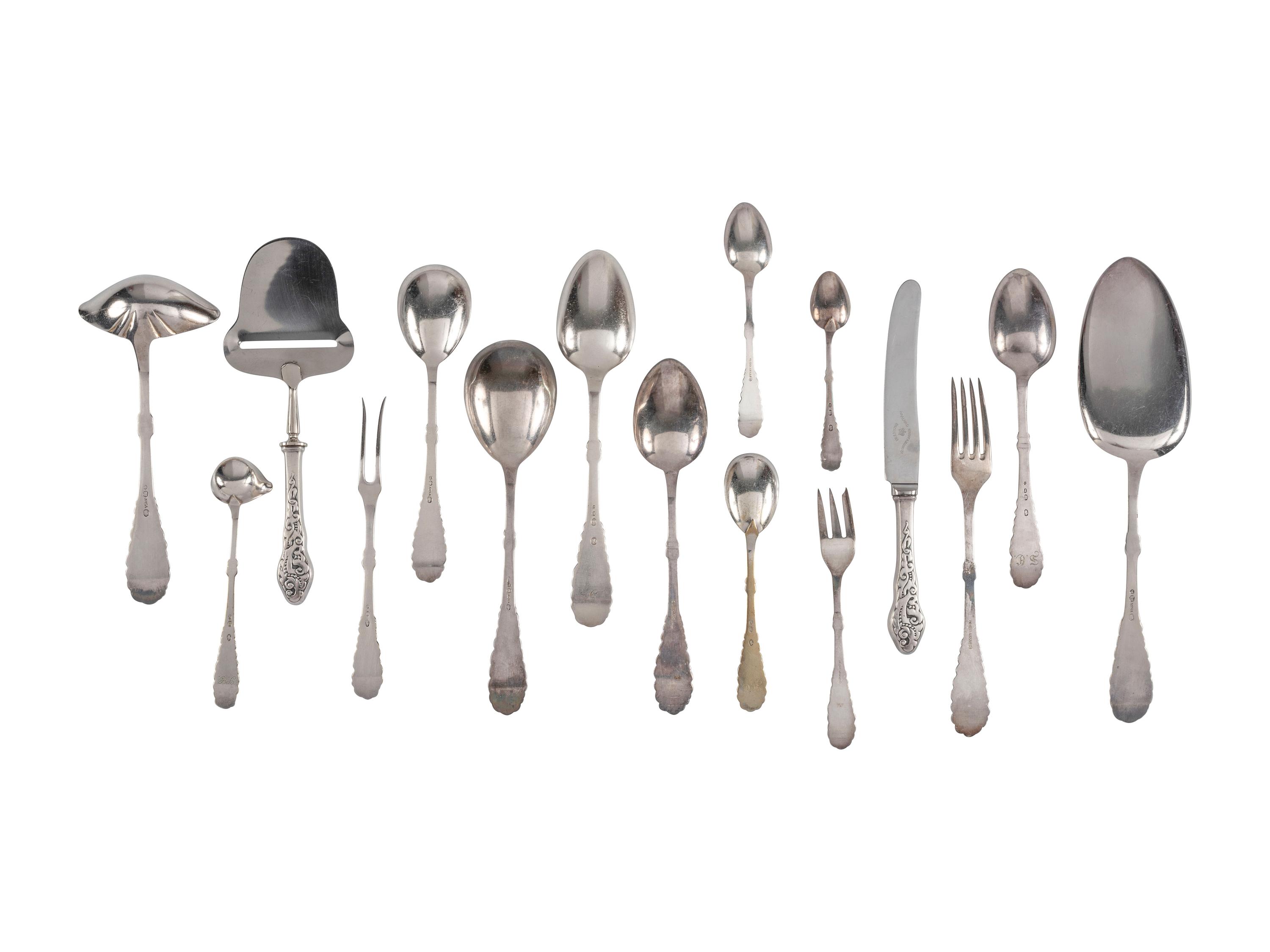 Tang Flatware Service, Circa 1905