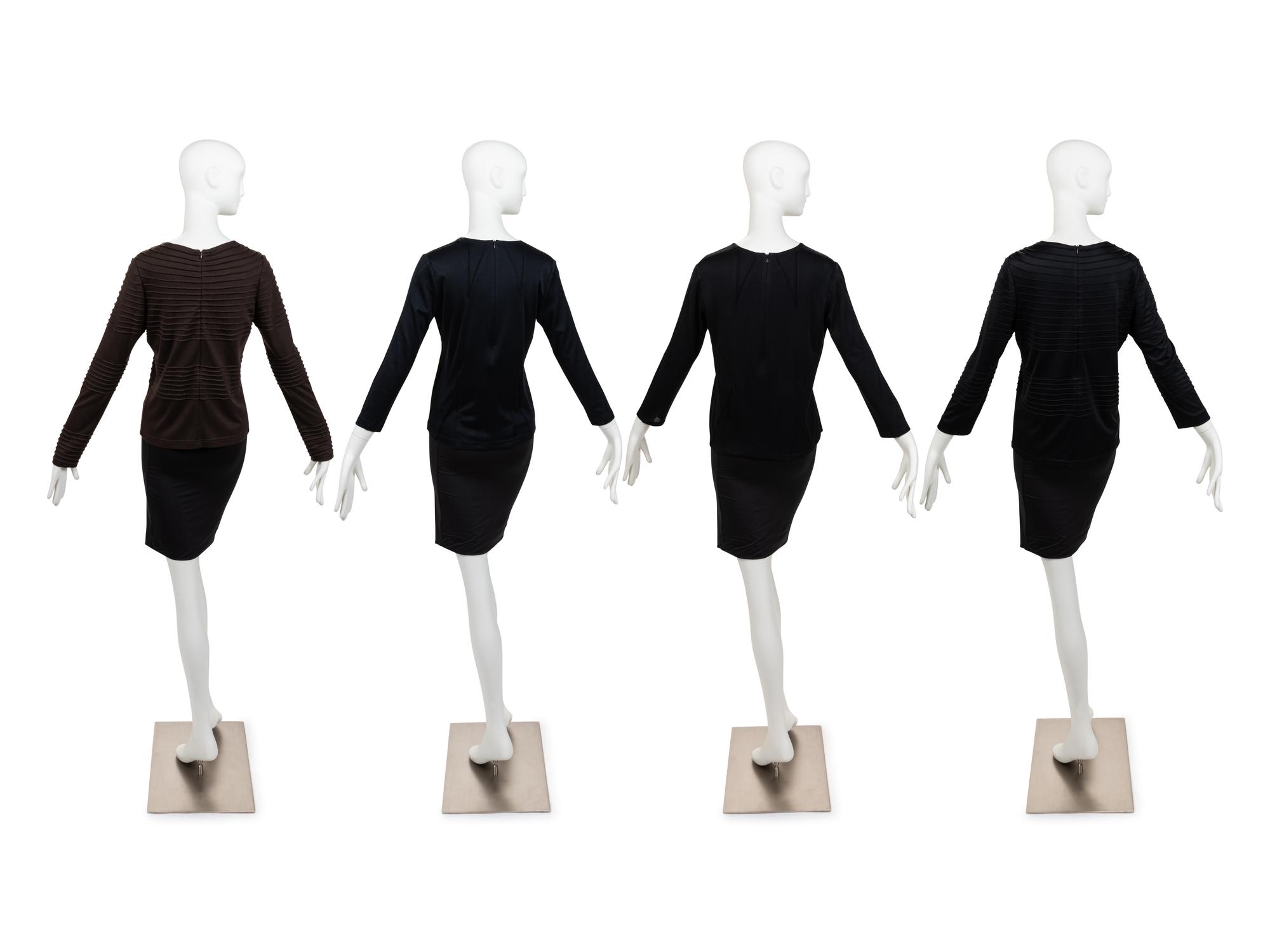 Four Ralph Rucci Knit Tops, 2000-10s
