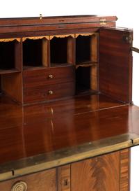 A George III Mahogany Fall-Front Bureau