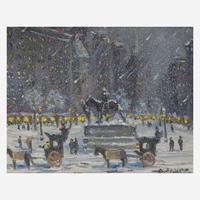Christopher Willett (American, B. 1959) The Plaza